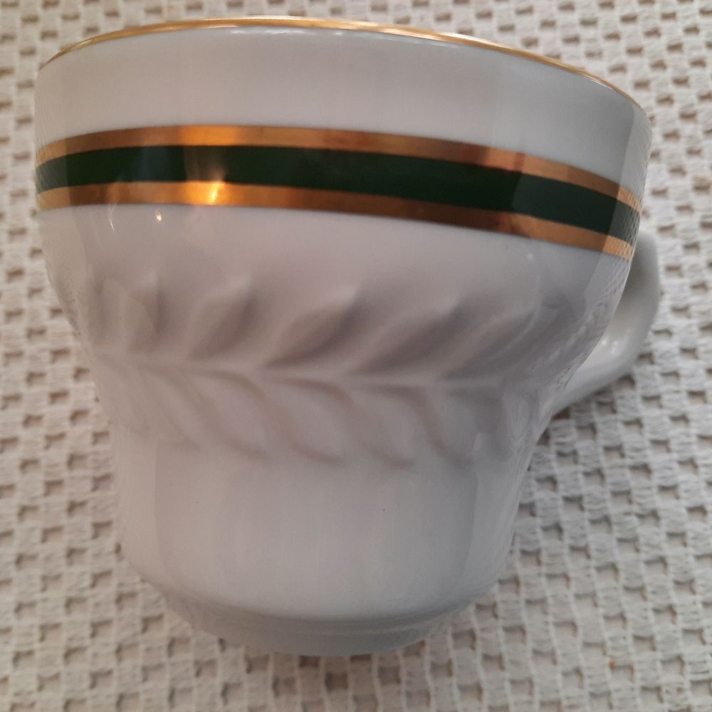 Vintage Gold Rim Syracuse China Cup, Tea Coffee, Replacement, Collectible, Leaf